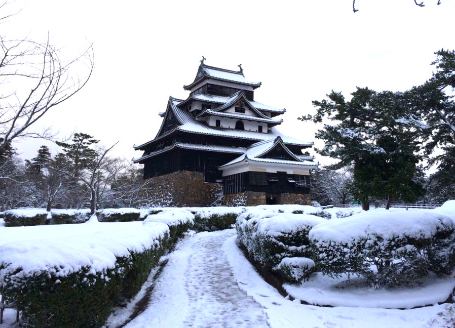 国宝　松江城　日本