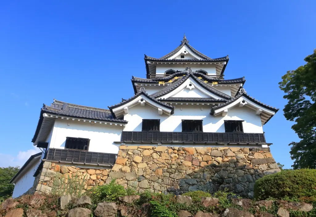 国宝　彦根城　日本