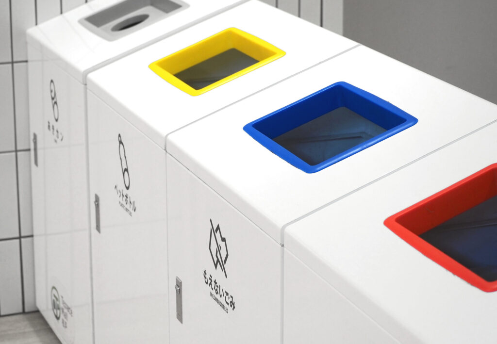 日本 きれい 清潔 ゴミ分別