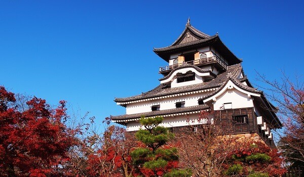 国宝　犬山城　日本