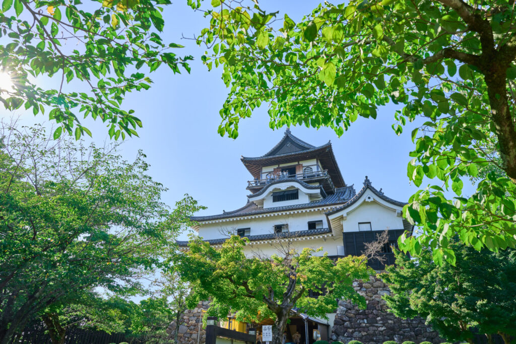 国宝　犬山城　日本