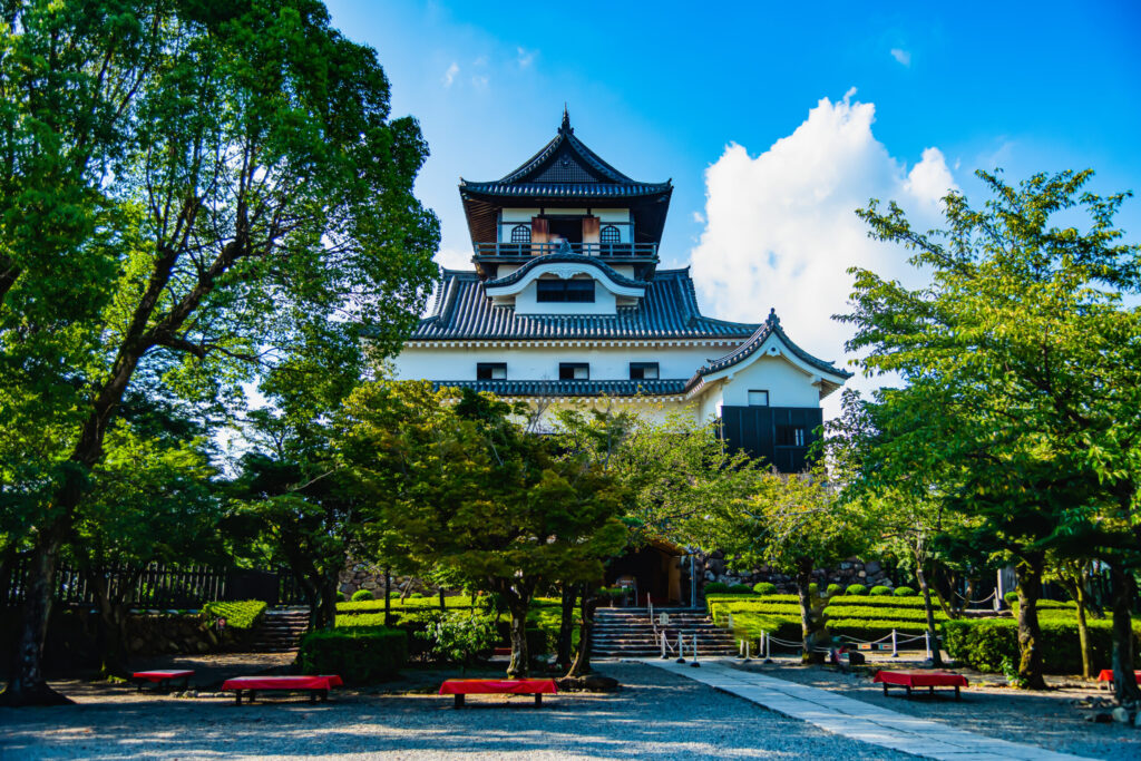 国宝　犬山城　日本