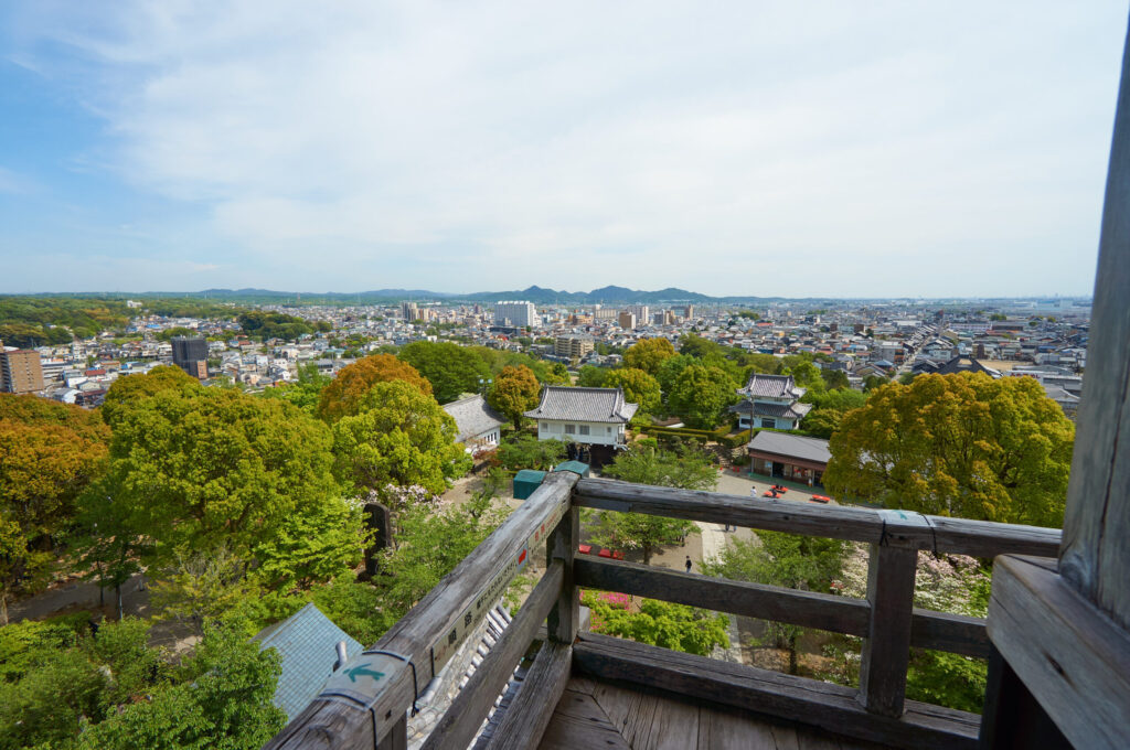 国宝　犬山城　日本