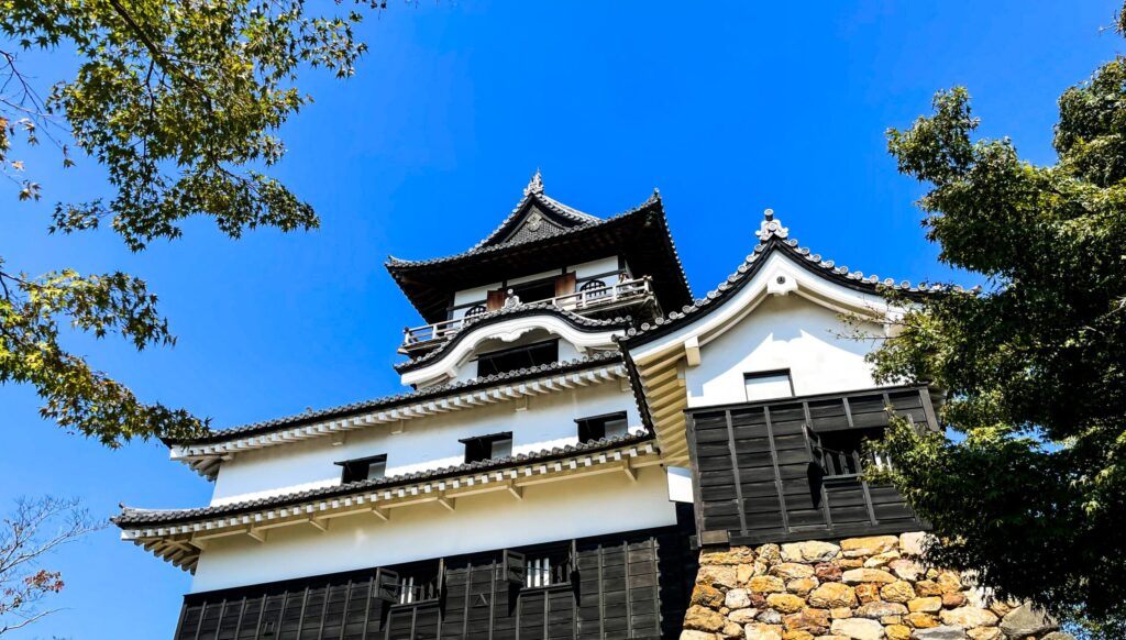 国宝　犬山城　日本