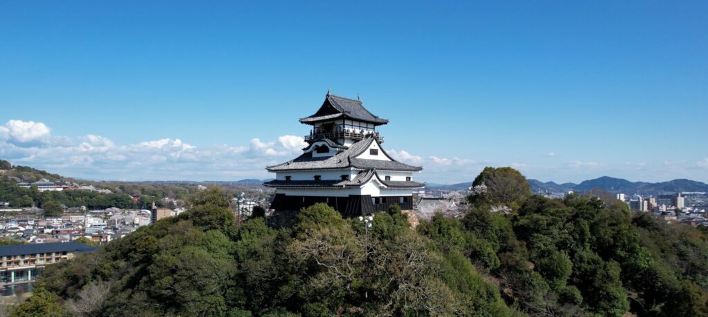 国宝　犬山城　日本