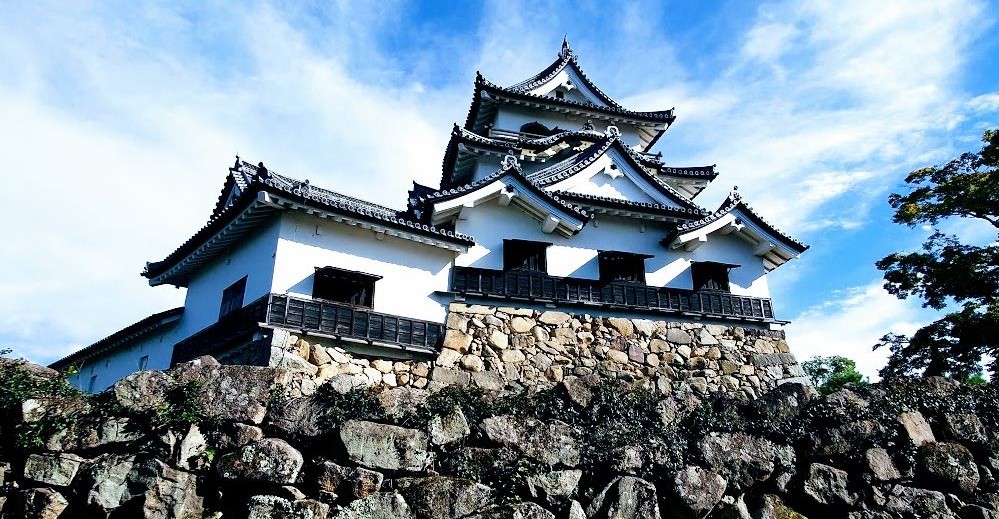 国宝　彦根城　日本