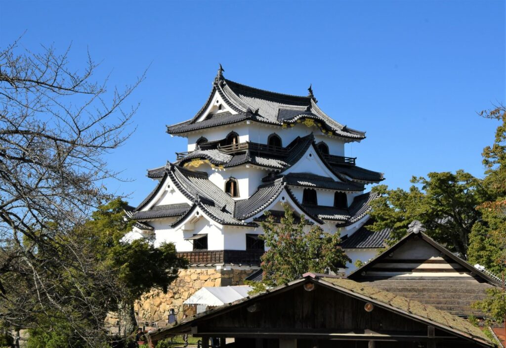 国宝　彦根城　日本