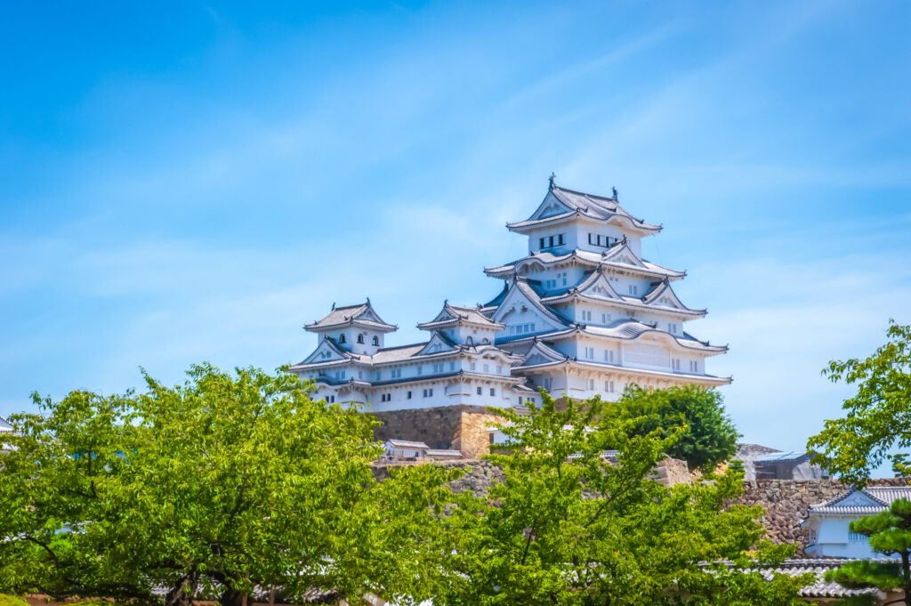 国宝　姫路城　夏