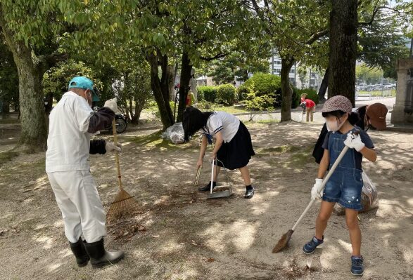 日本　きれい　清潔　掃除