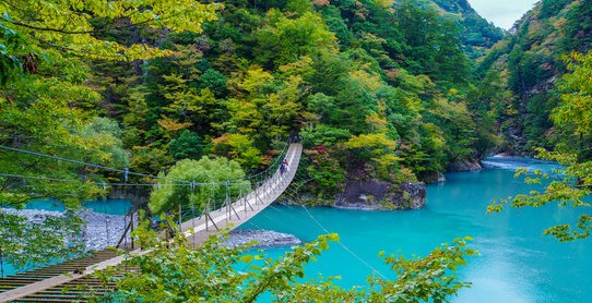 寸又峡（静岡県川根本町）
日本の秘境